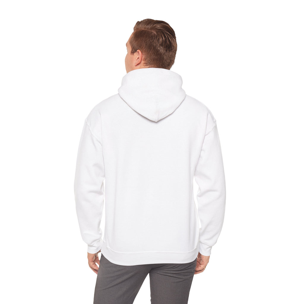 Music-themed Unisex Heavy Blend Hooded Sweatshirt: 'I love violin' - violet