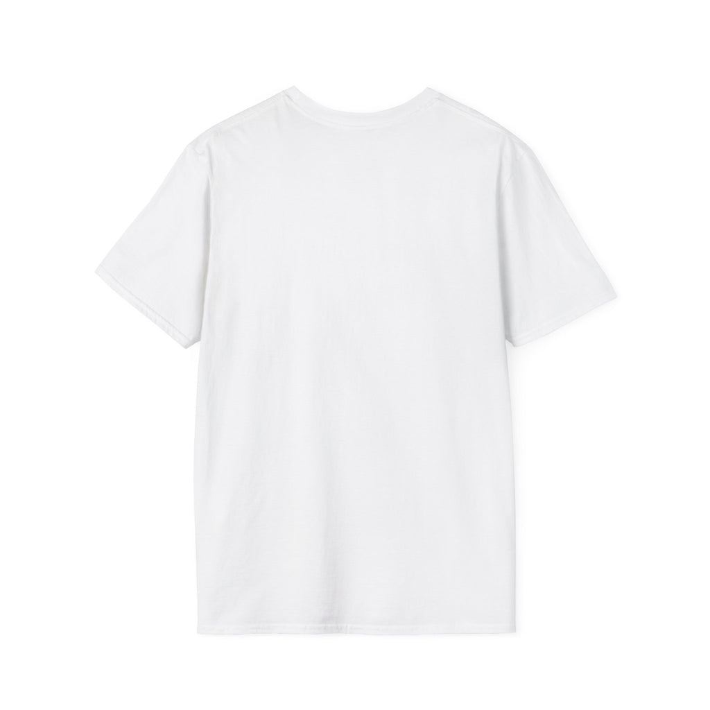Music-themed Unisex Softstyle T-Shirt: 'I love violin' - pink