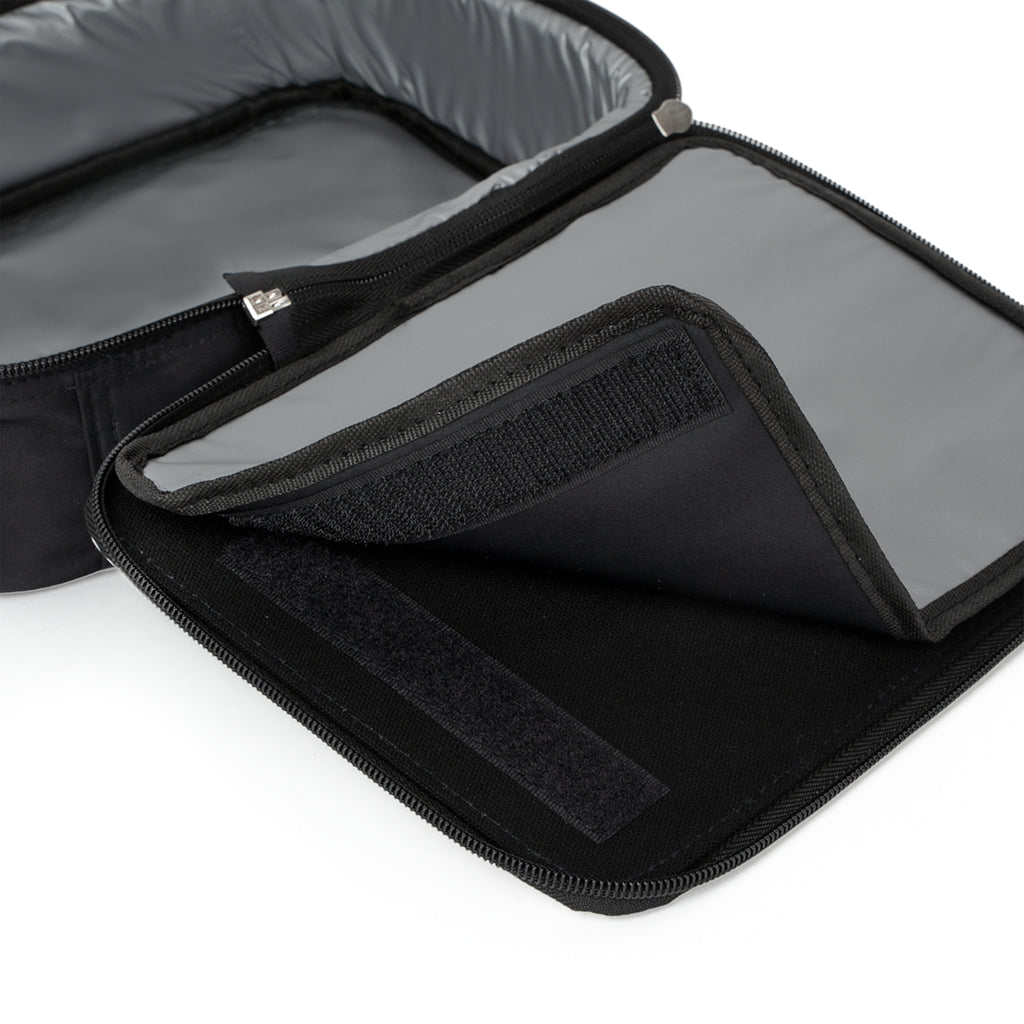 Music-themed Lunch Bag: 'I love saxophone' - black & white