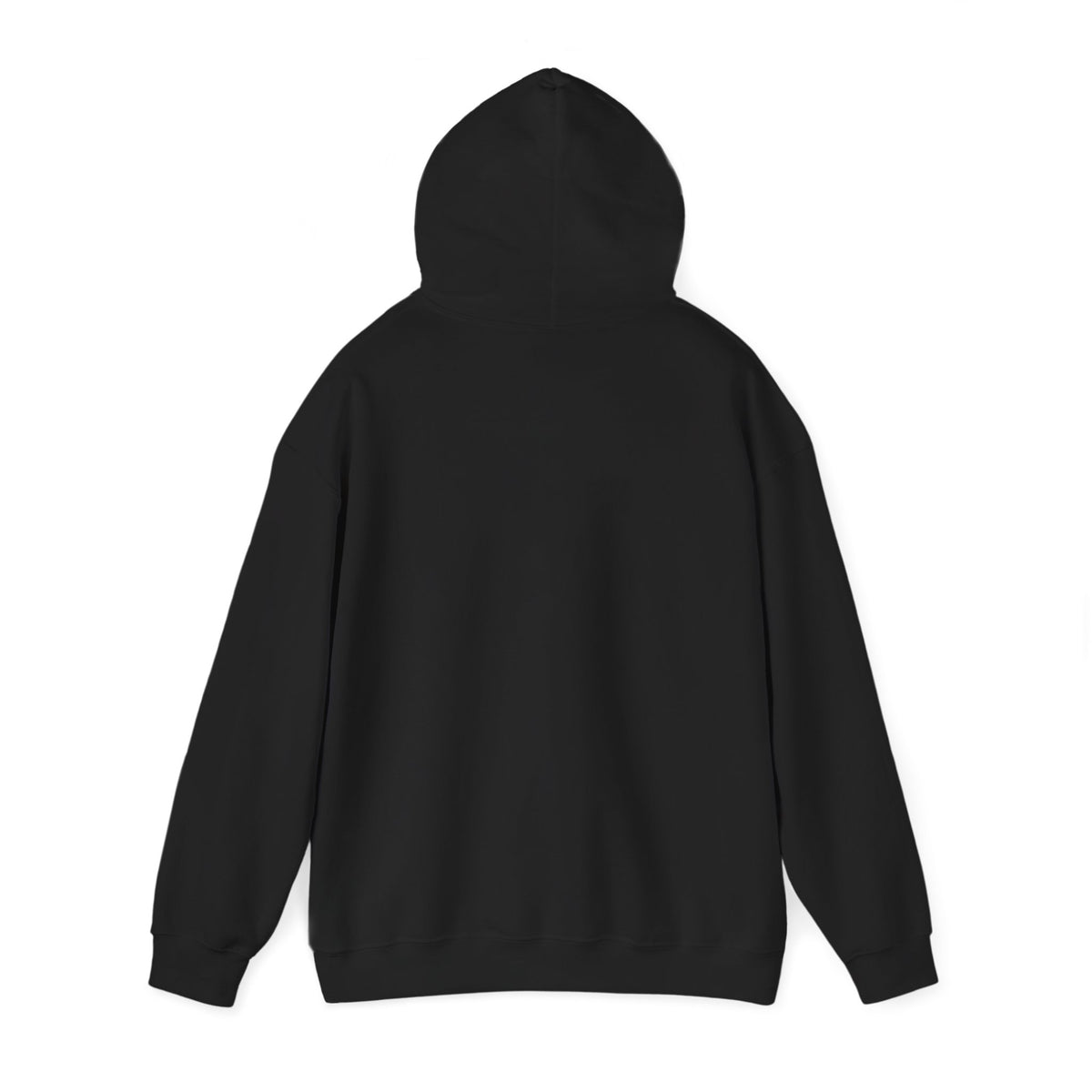 Music-themed Unisex Heavy Blend Hooded Sweatshirt: 'I love piano' - black & white