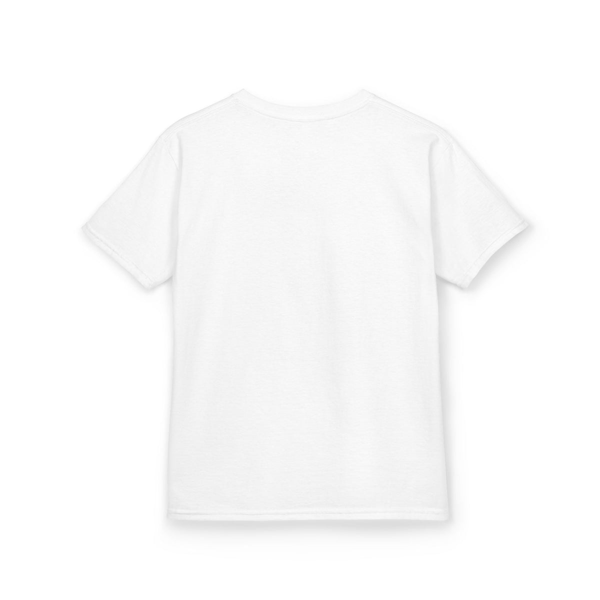 Music-themed Kids Heavy Cotton Tee: 'I love saxophone' - blue