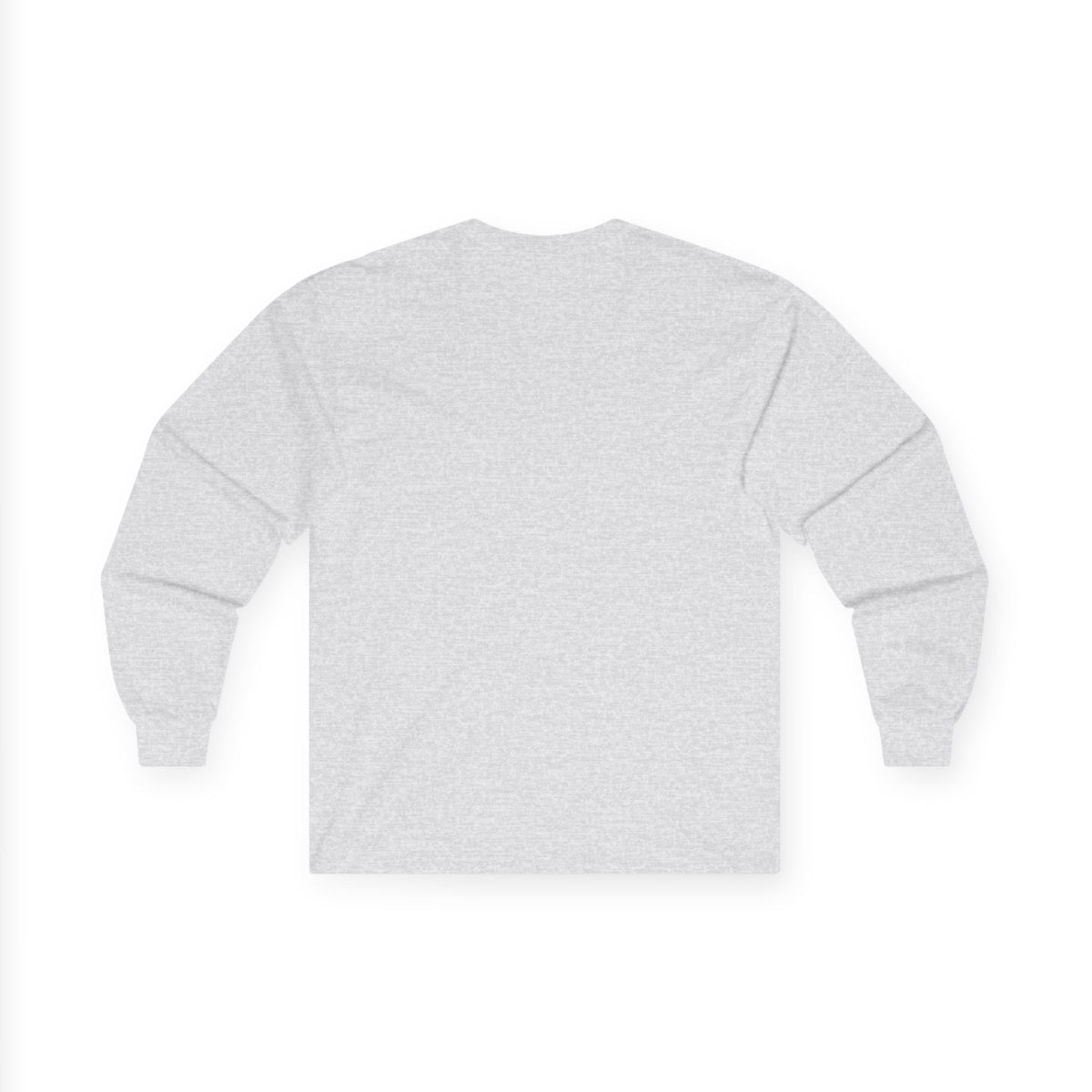 Music-themed Unisex Ultra Cotton Long Sleeve Tee: 'I love ukulele' - black on white
