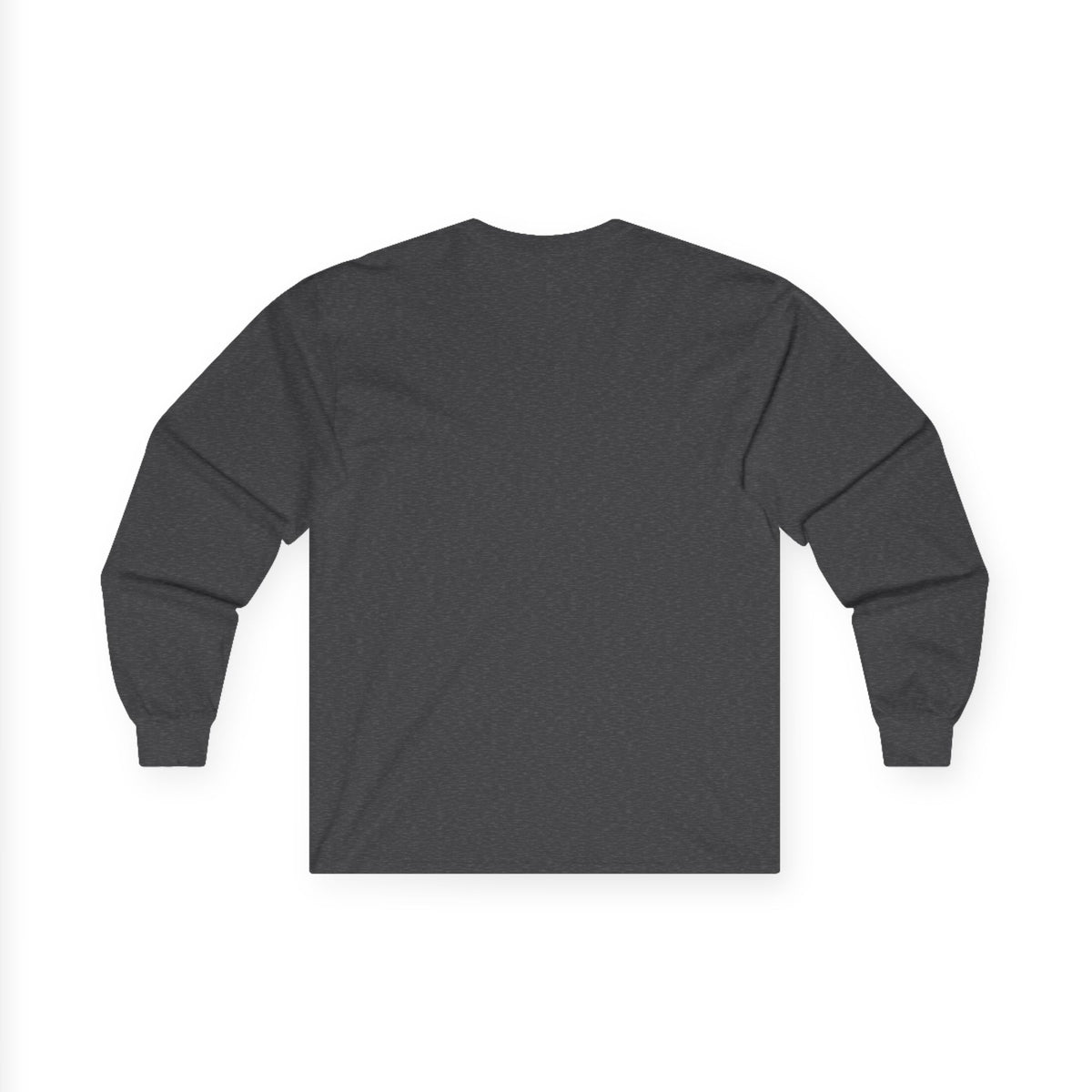 Music-themed Unisex Ultra Cotton Long Sleeve Tee: 'I love saxophone' - black & white