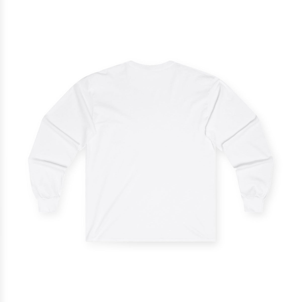 Music-themed Unisex Ultra Cotton Long Sleeve Tee: 'I love saxophone' - blue