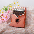 17 21 Keys Kalimba Finger Piano Kalimba 17 21 Keys Thumb Piano Keyboard Musical Instrument Mbira for Beginner Music Lover  ﻿