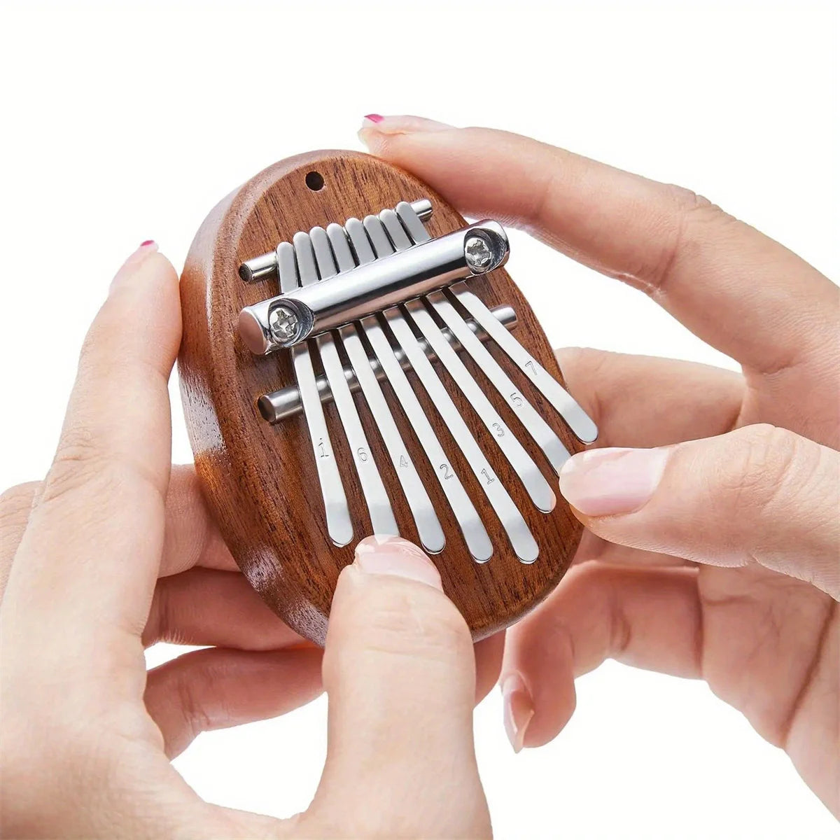 Mini Kalimba  8Key Portable – Beginner-Friendly Musical Toy for Kids& Music Enthusiasts - Perfect Exquisite Gift Set ﻿