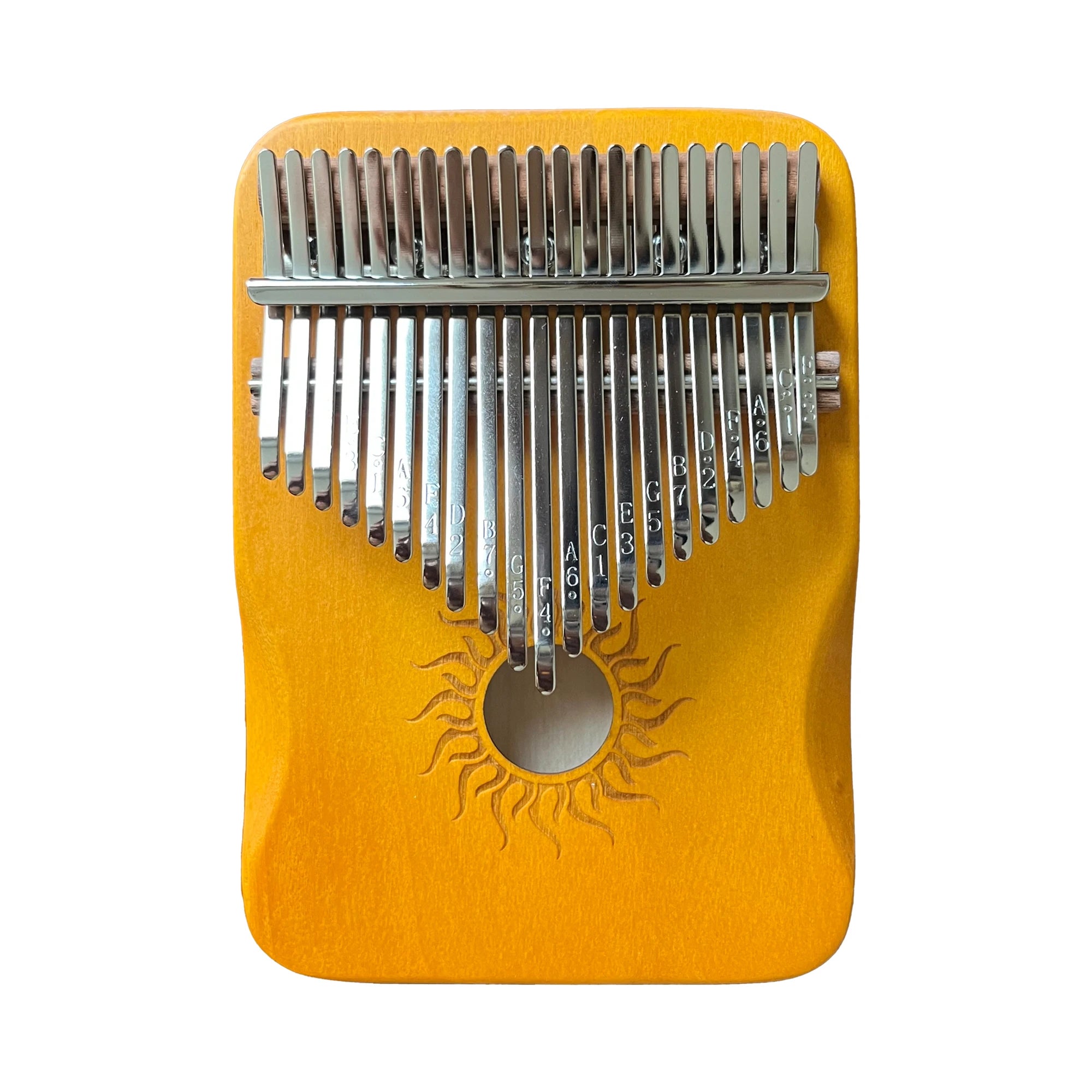 Hluru 21 Key Kalimba Maple Wood 17 Key Thumb Piano Portable Finger Piano for Beginner Mbira Gift for Kids Adults