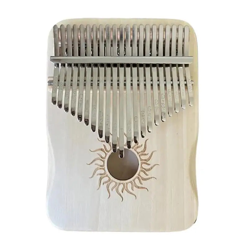 17 Key Kalimba Solid Wood Portable Thumb Piano Easy to Learn Musical Instrument for Beginners Kids Adults Birthday Gift