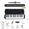 32-key melodica, student melodica, children melodica, beginner musical instrument, classroom instrument, melodica with blow-tube, melodica with mouthpiece, kids keyboard harmonica, school music supply, melodica for kids Australia - Black - Size 32