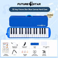 32-key melodica, student melodica, children melodica, beginner musical instrument, classroom instrument, melodica with blow-tube, melodica with mouthpiece, kids keyboard harmonica, school music supply, melodica for kids Australia - Blue - Size 32