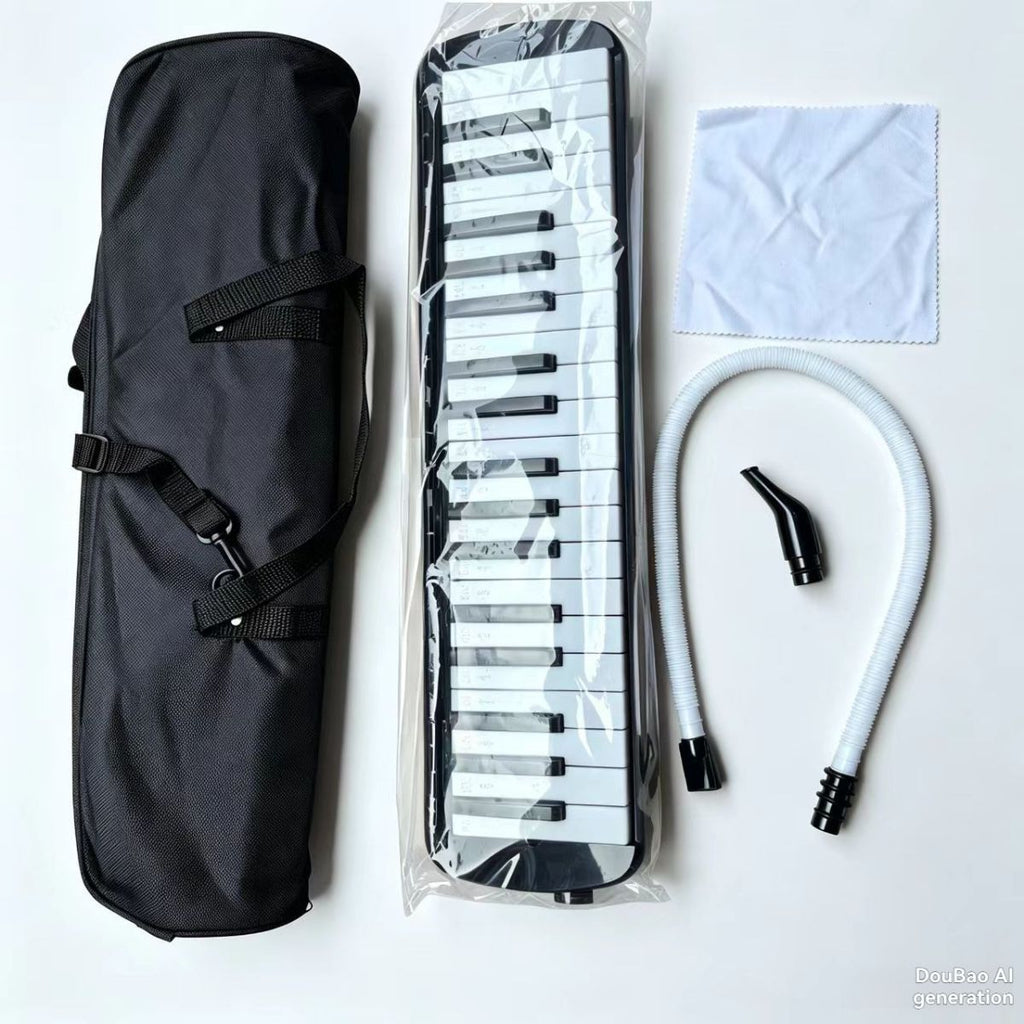 32-key melodica, 37-key melodica, student melodica, beginner melodica, musical instrument, music education, portable instrument, Australian students, classroom music - Red - Size 32