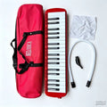 32-key melodica, 37-key melodica, student melodica, beginner melodica, musical instrument, music education, portable instrument, Australian students, classroom music - Red - Size 37