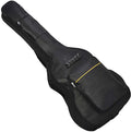 Classic guitar case - Acoustic guitar case - Backpack with exterior pocket and handles - Guitar backpack - Guitar case - Padded - Waterproof - For electric guitars - Black