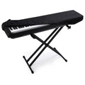 Piano Keyboard Dust Cover, 88 Keys Piano Music Keyboard Cover, Stretchy Electronic Keyboard Piano Cover with Elastic Cord Locking Clasp (88 Keys,only one protective cover)