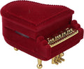 Jewelry Ring Box, Piano Shaped Wedding Box Gift Boxes for Earring Pendant Case