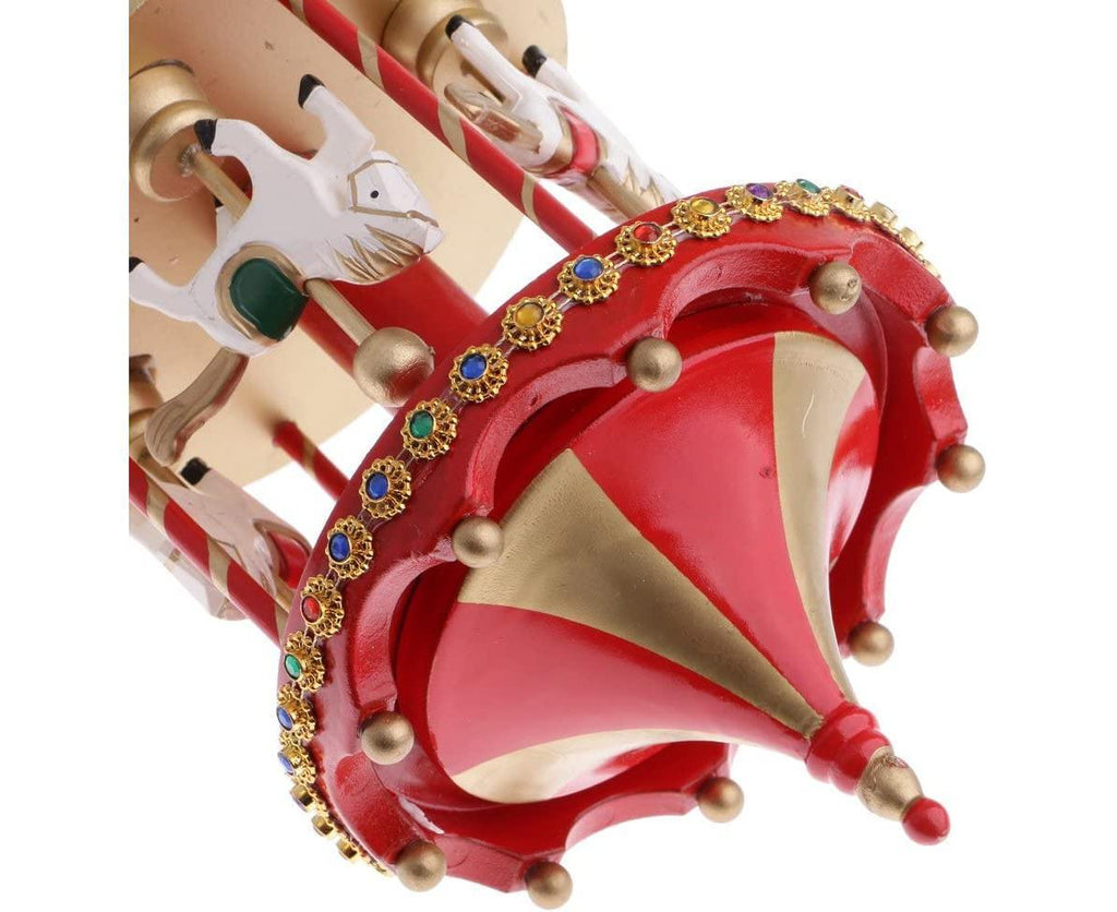 Carousel Music Box - Red Carousel Music Box