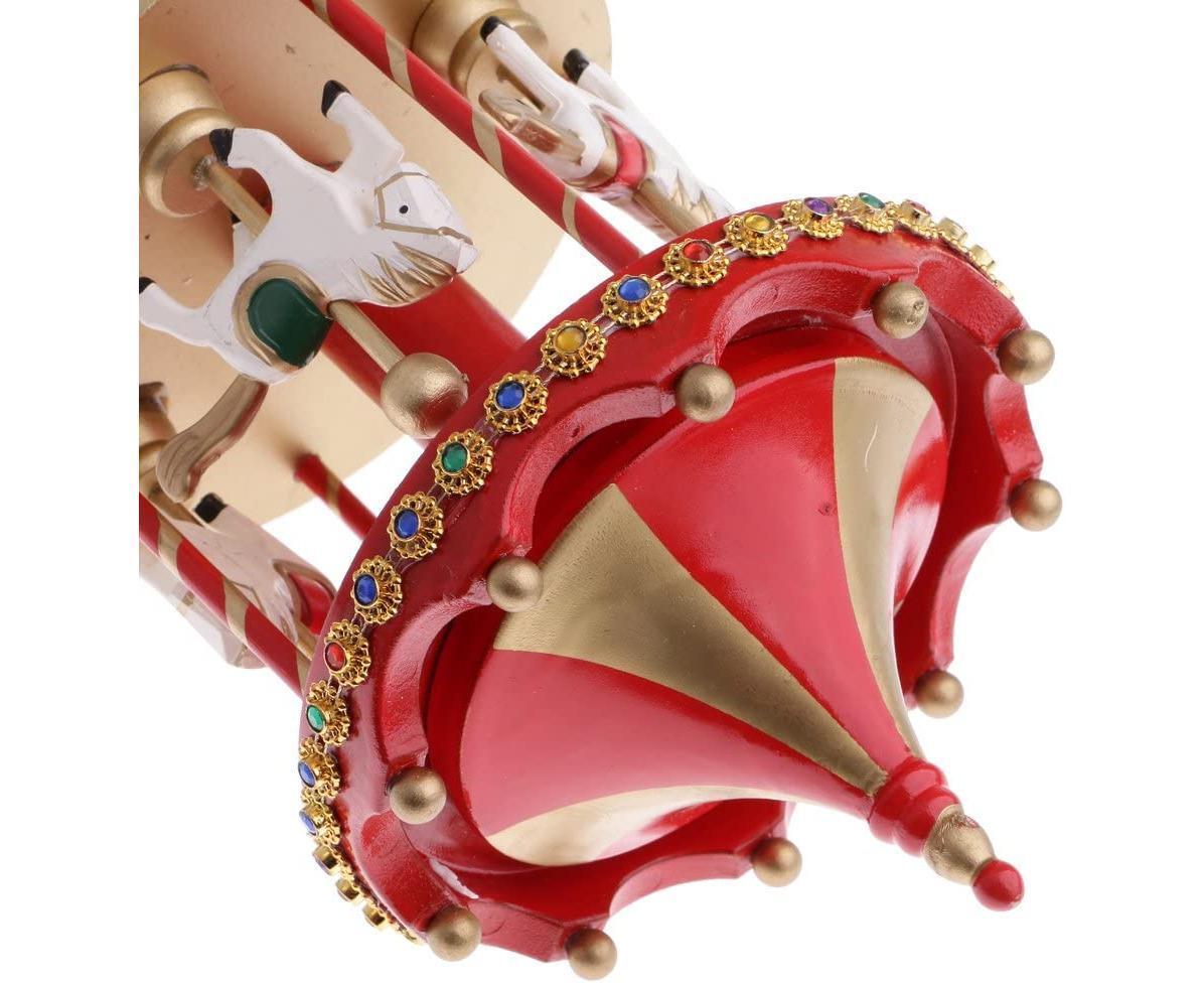 Carousel Music Box - Red Carousel Music Box