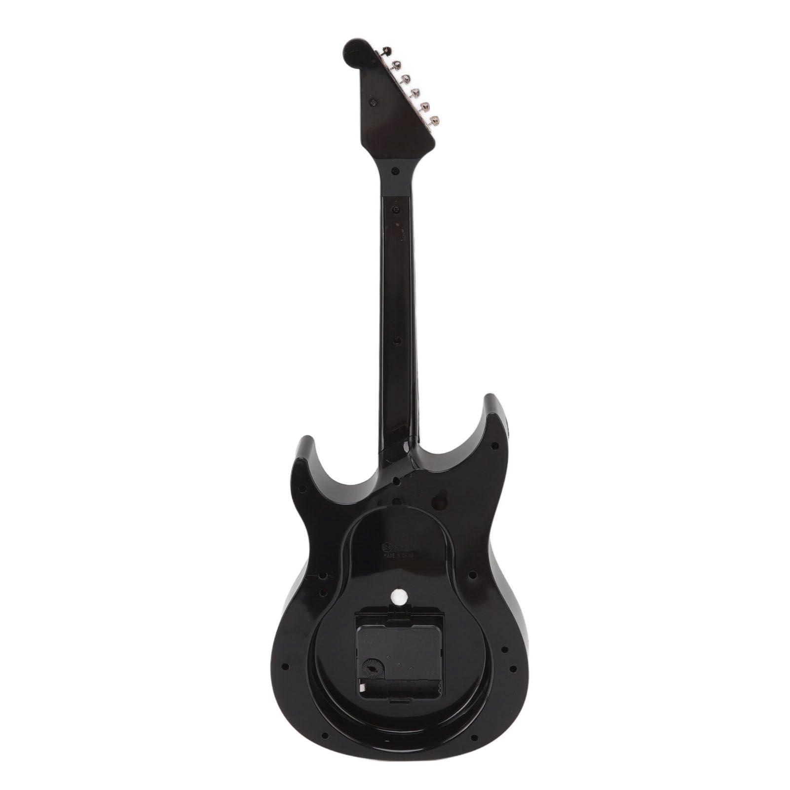 Guitar Wall Clock Simulation Time Accurate Guitar Clock Wall Decor for Home Dormitory Bedroom 5680CC Guitar with Stand