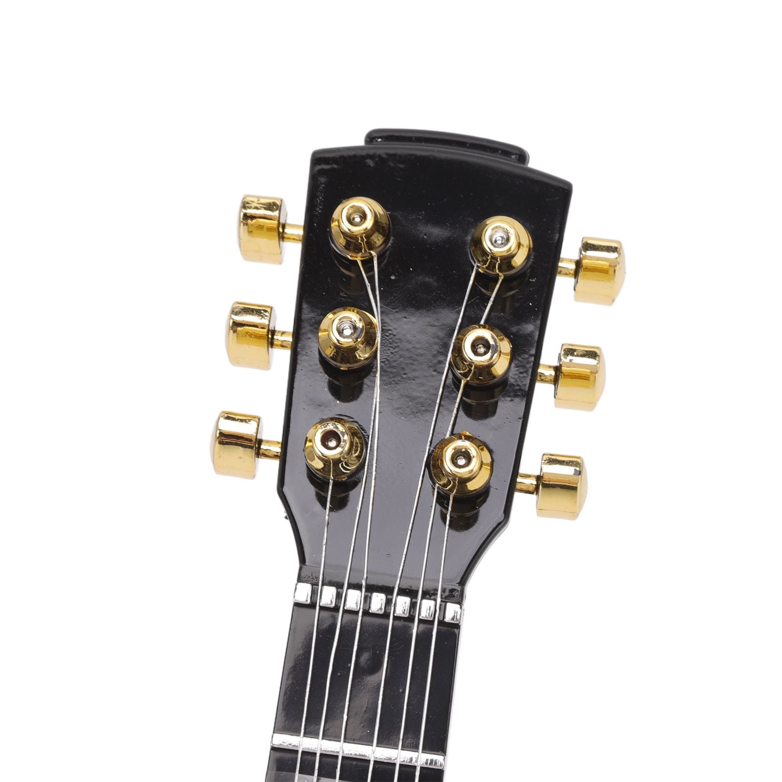 Wall Clock Silent Simulation Ukulele Shaped Decorative Alarm Clock for Bedroom Student Dormitory Office Ukulele 5681CC (46x17x4.5cm / 18.1x6.7x1.8in)
