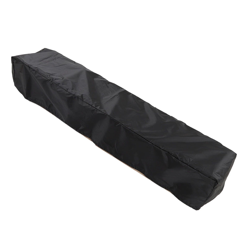 Piano Keyboard Dust Cover Waterproof Breathable Stretchy Black Electric Piano Protective Cover for 61 Keys Digital Piano