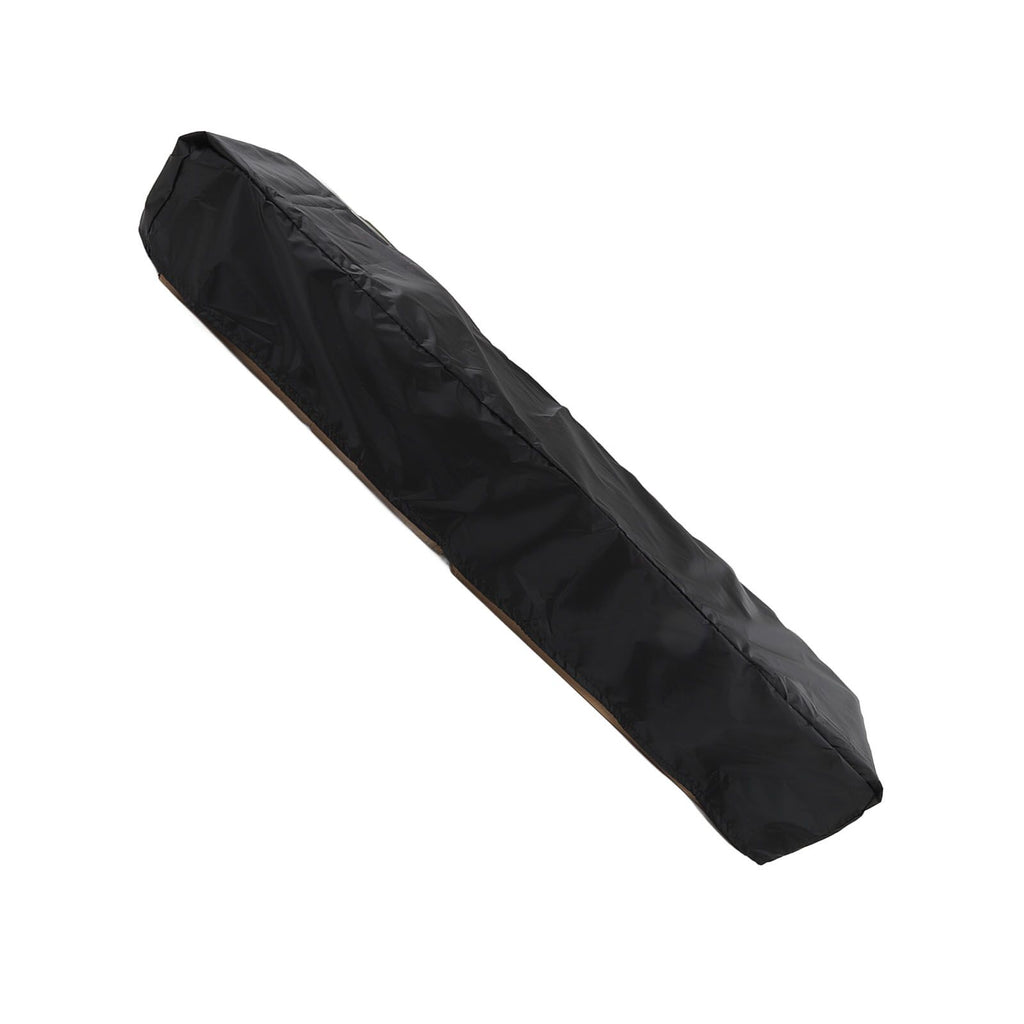 Piano Keyboard Dust Cover Waterproof Breathable Stretchy Black Electric Piano Protective Cover for 61 Keys Digital Piano