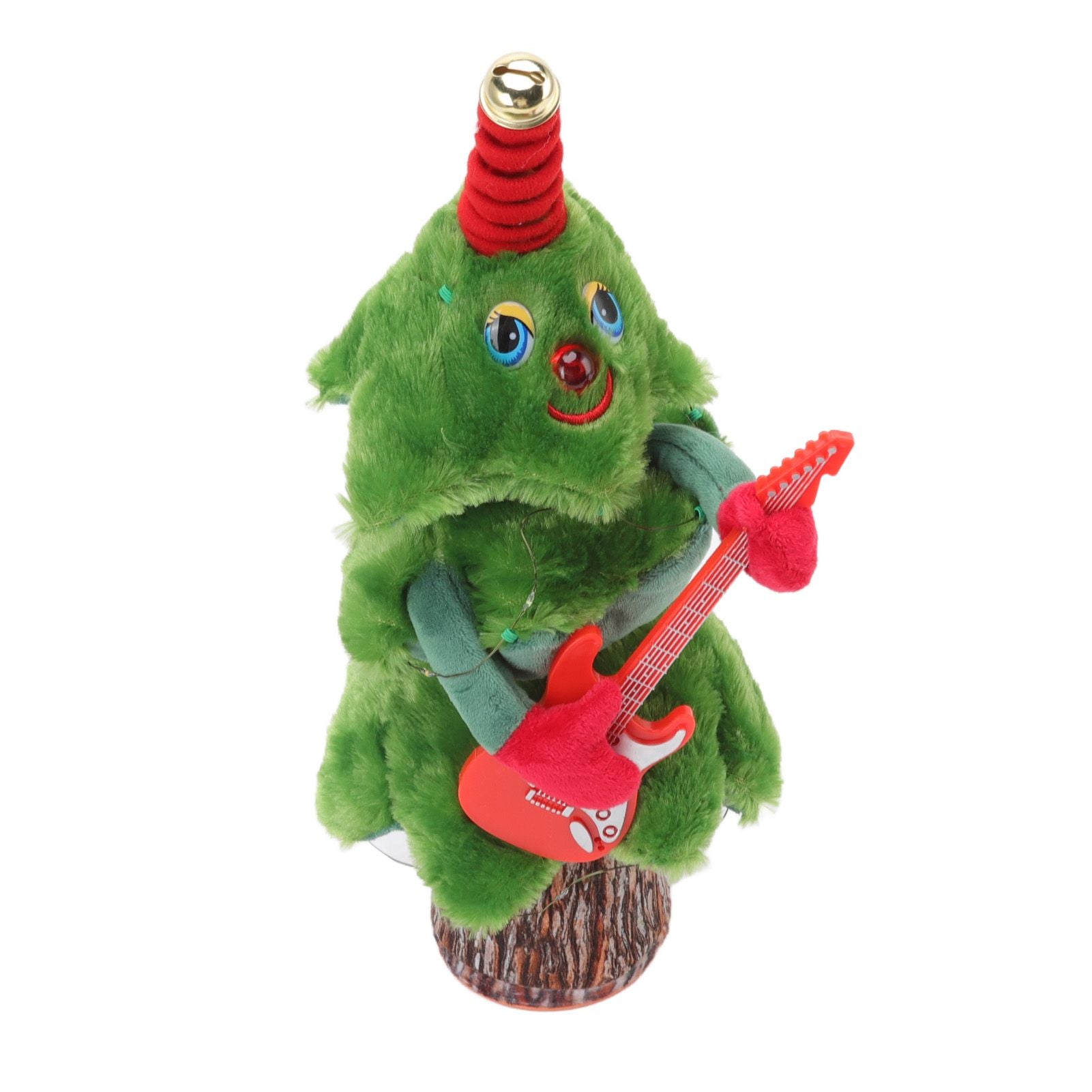 Singing Dancing Christmas Tree 8 Songs Electric Singing Xmas Tree for Christmas Tree Toys Guitar Stump Christmas Tree