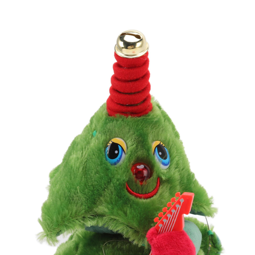 Singing Dancing Christmas Tree 8 Songs Electric Singing Xmas Tree for Christmas Tree Toys Guitar Stump Christmas Tree