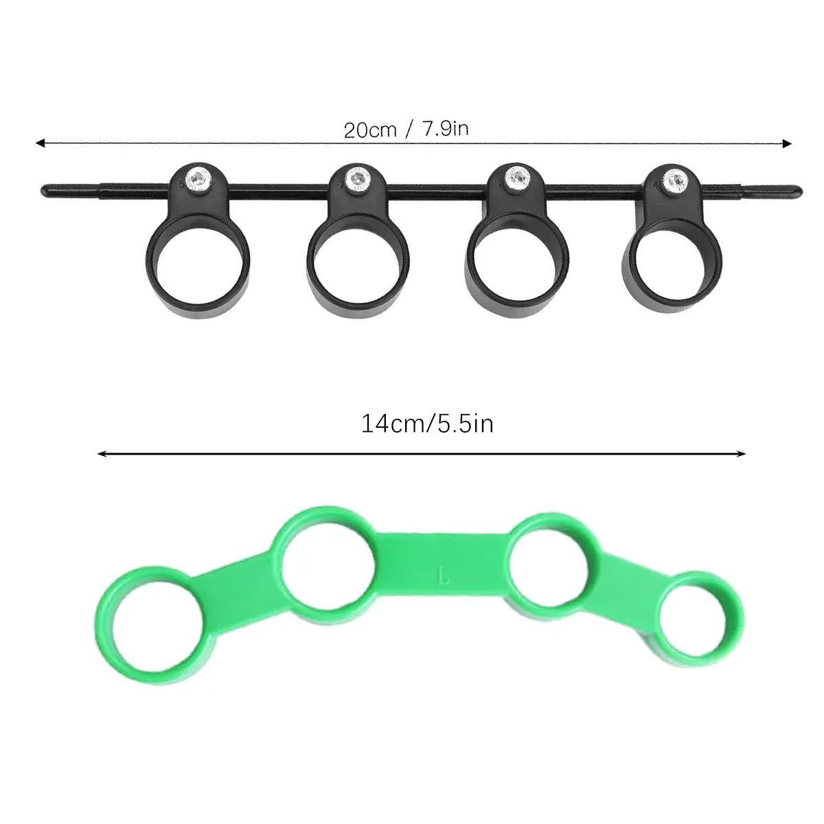 2 PCS Musical Instrument Finger Expander for Musical Instrument Training Use