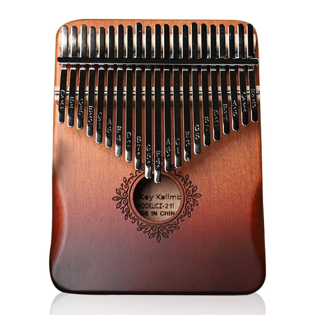 17-Key Beginner Thumb Piano Portable Instrument for Music Learning and Practice
