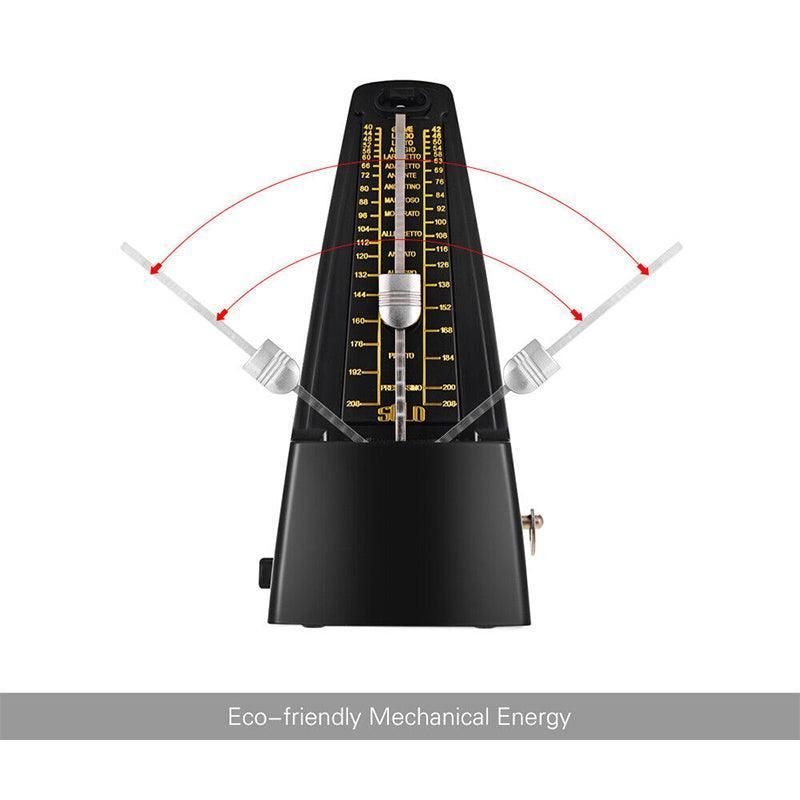 Universal Pyramid Mechanical Metronome For Guitar Violin Piano Bass Drum