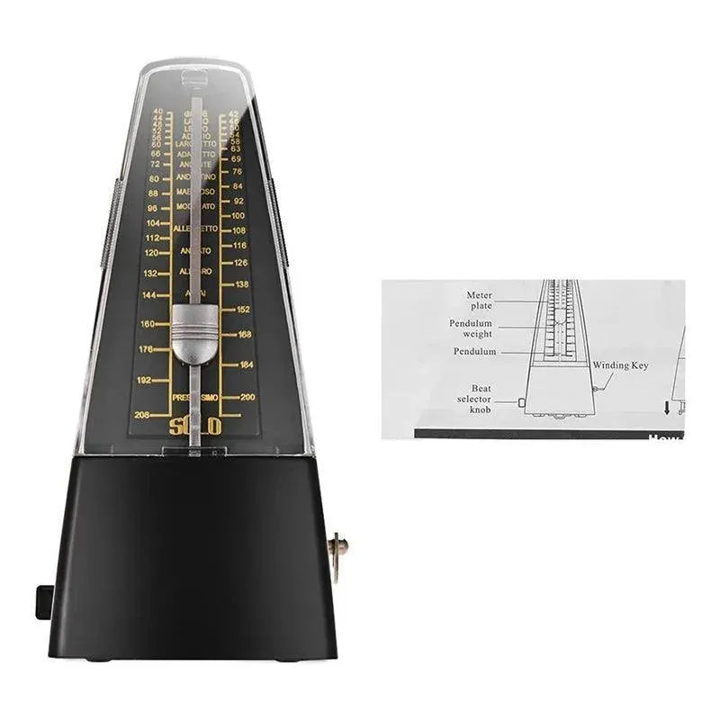 Universal Pyramid Mechanical Metronome For Guitar Violin Piano Bass Drum