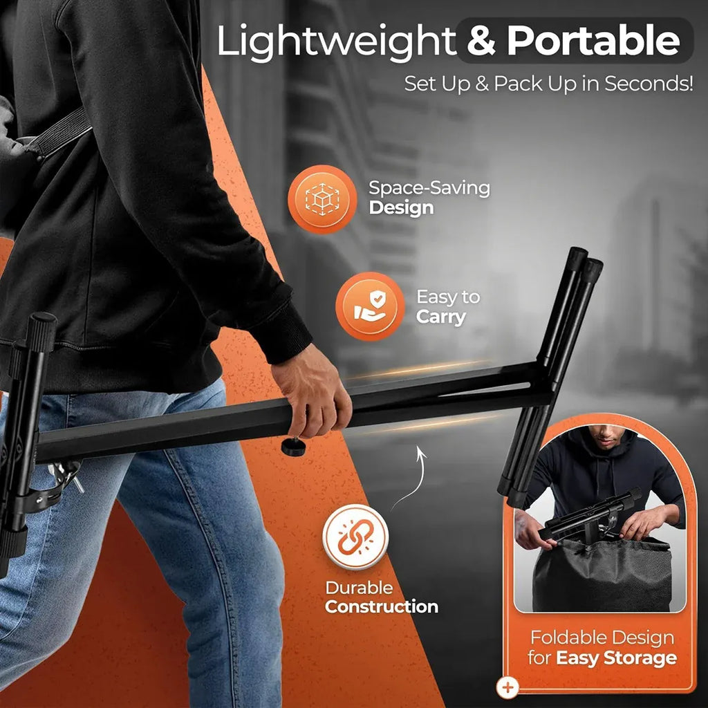 X-type Electronic Keyboard Stand Adjustable Height for Piano Keyboard Studio