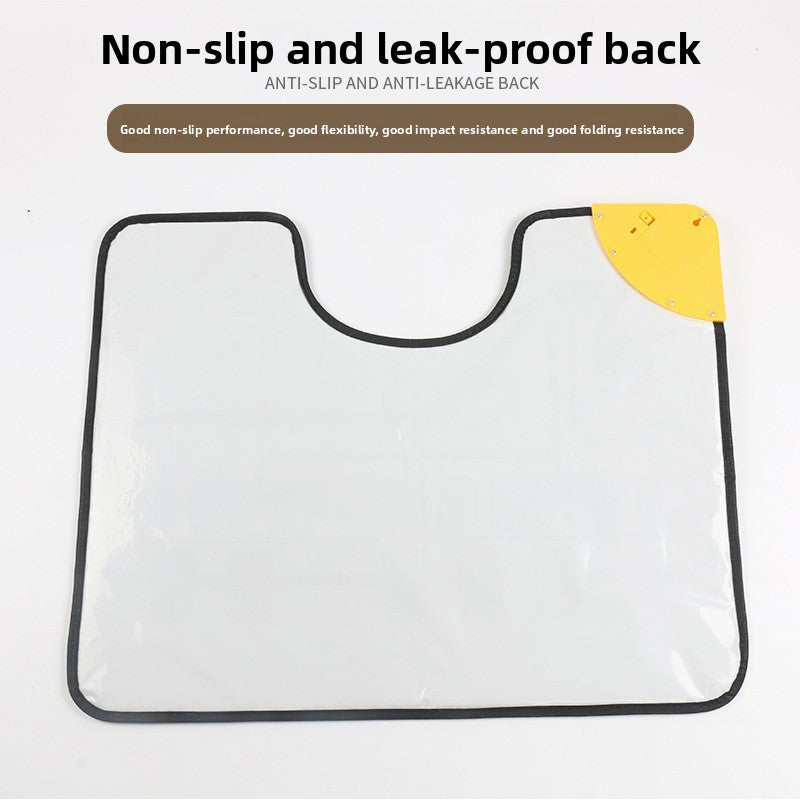 Yellow Electronic Toilet Piano Mat - Funny Musical Floor Keyboard for Bathroom Entertainment - Novelty Gag Gift & Potty Training Toy - Waterproof & Non-Slip - Fits Standard Toilets